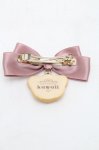 画像2: axes femme Kawaii / クッキーベアバレッタ  ピンク S-25-08-29-001-AX-AC-HR-ZS (2)