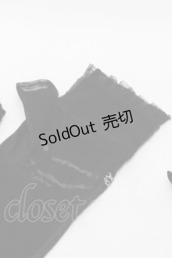 画像2: axes femme / レースアームカバー  黒 S-25-08-29-013-AX-ZA-HR-ZT-K025