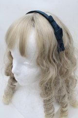 LOLITA / リボンカチューシャ  グリーン S-25-08-29-016-LO-TO-HR-ZS