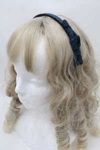 LOLITA / リボンカチューシャ  グリーン S-25-08-29-016-LO-TO-HR-ZS