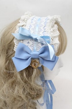 画像3: BABY,THE STARS SHINE BRIGHT / プリンセスドロップヘッドドレス  サックス S-25-08-29-018-BA-AC-HR-ZS