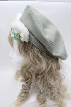 画像2: Amavel / Bears Patisserie ベレー帽  グリーン S-25-08-29-019-CA-AC-HR-ZS