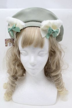 画像3: Amavel / Bears Patisserie ベレー帽  グリーン S-25-08-29-019-CA-AC-HR-ZS