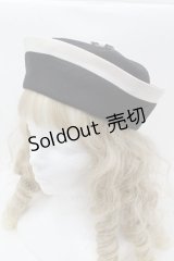 ネバアランド / セーラーハット  黒 S-25-08-29-020-LO-AC-AS-ZT-K025