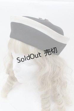 画像1: ネバアランド / セーラーハット  黒 S-25-08-29-020-LO-AC-AS-ZT-K025