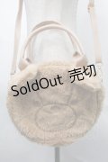 axes femme kawaii / ふわふわクマバッグ  キャメル S-25-08-29-025-AX-BG-HR-ZS