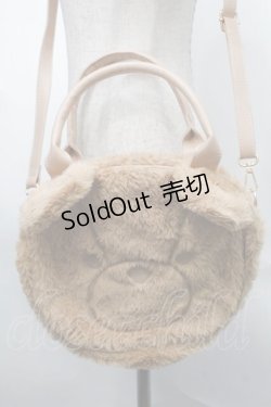 画像1: axes femme kawaii / ふわふわクマバッグ  キャメル S-25-08-29-025-AX-BG-HR-ZS