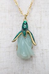 MILK / ローズバッドネックレス  ミント S-25-08-29-028-ML-AC-HR-ZS