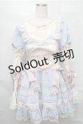 MEWROCO / レースワンピース  サックス S-25-08-31-042-LO-OP-HR-ZS