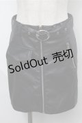 REFLEM / PUレザースカート  黒 S-25-08-31-051-PU-SK-AS-ZS