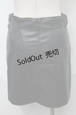 画像2: REFLEM / PUレザースカート  黒 S-25-08-31-051-PU-SK-AS-ZS
