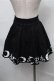 画像2: NieR Clothing / プリントフレアスカート  黒 S-25-08-31-052-PU-SK-AS-ZS (2)