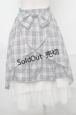 画像2: Secret Honey / バッスルスカート  グレー S-25-08-31-054-CA-SK-AS-ZS