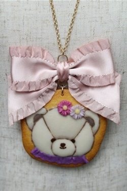 画像2: axes femme kawaii / アイシングクッキーネックレス   S-25-08-31-007-AX-AC-HR-ZS