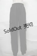 NieR Clothing / ジップカーゴパンツ  黒 S-25-08-31-060-PU-PA-HR-ZS