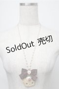 LOLITA / クッキーベアーネックレス  ベージュ S-25-08-31-010-LO-AC-HR-ZS