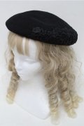 m petit by misako / TT*AMレースサーモベレー  黒 S-25-08-31-012-LO-AC-AS-ZS