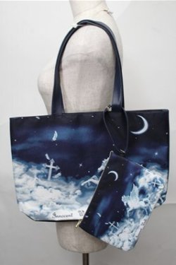 画像1: Innocent World / 奇跡の夜空Special bag＆Pouch  紺 S-25-08-31-023-IW-BG-AS-ZS