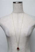 m petit by misako / バラネックレス  ゴールドｘ赤 S-25-08-31-005-LO-AC-AS-ZS