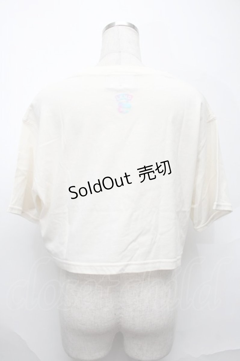 画像2: 【SALE】LAND by MILKBOY / ロゴTシャツ  ベージュ S-25-09-01-006-MB-CO-HR-ZT366 (2)