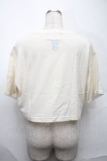 画像2: 【SALE】LAND by MILKBOY / ロゴTシャツ  ベージュ S-25-09-01-006-MB-CO-HR-ZT366 (2)