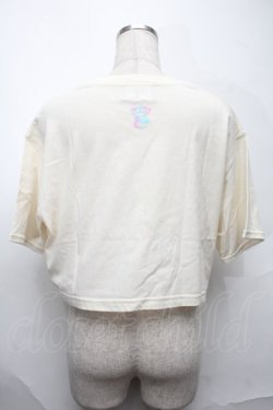 画像2: LAND by MILKBOY / ロゴTシャツ  ベージュ S-25-09-01-006-MB-CO-HR-ZS