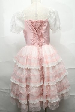 画像2: Doll Paradise / チュールティアードワンピース  ピンク S-25-09-01-050-LO-OP-AS-ZS