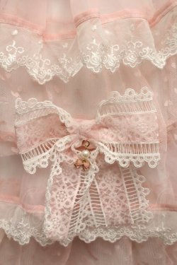画像4: Doll Paradise / チュールティアードワンピース  ピンク S-25-09-01-050-LO-OP-AS-ZS