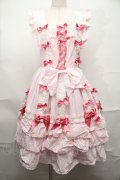 BABY,THE STARS SHINE BRIGHT / Ribbon ribbon blooms ジャンパースカート  ピンク S-25-09-01-052-BA-OP-AS-ZS