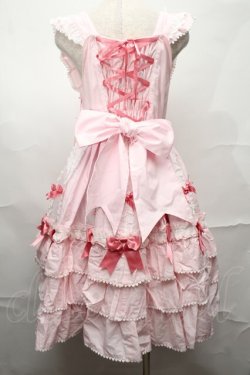 画像2: BABY,THE STARS SHINE BRIGHT / Ribbon ribbon blooms ジャンパースカート  ピンク S-25-09-01-052-BA-OP-AS-ZS