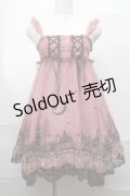 axes femme / ハロウィンフロッキーチュニ  ピンク S-25-09-01-053-AX-OP-HR-ZS