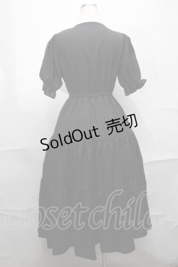 画像2: m petit by misako / TT*AMデシンヨークワンピース S 黒 S-25-09-01-056-LO-OP-AS-ZS