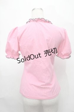 画像2: 【SALE】To Alice / ハートくり抜きトップス  ピンク S-25-09-01-016-LO-TO-HR-ZT499