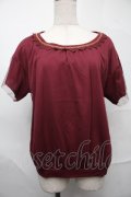 axes femme / トップス  ワイン S-25-09-01-025-AX-TO-AS-ZS