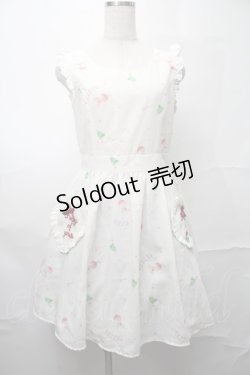 画像1: Ank Rouge / クリームソーダ柄ワンピース  オフ S-25-09-01-030-CA-OP-HR-ZS