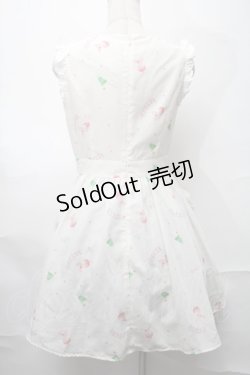 画像2: Ank Rouge / クリームソーダ柄ワンピース  オフ S-25-09-01-030-CA-OP-HR-ZS