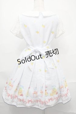 画像2: Ank Rouge / レモン柄ワンピース  サックス S-25-09-01-033-CA-OP-HR-ZS