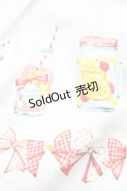画像3: Ank Rouge / レモン柄ワンピース  サックス S-25-09-01-033-CA-OP-HR-ZS
