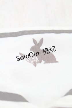 画像3: axes femme POETIQUE / ウサギ刺繍セーラーワンピース【多屋来夢コラボ】  ピンク S-25-09-01-034-AX-OP-HR-ZS