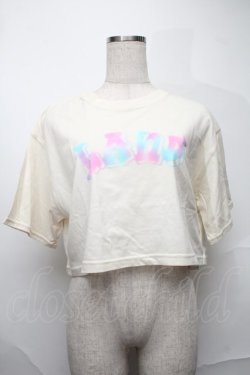 画像1: LAND by MILKBOY / ロゴTシャツ  ベージュ S-25-09-01-006-MB-CO-HR-ZS