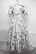 m petit by misako / トワルドジュイワンピース  ブルー S-25-09-02-042-LO-OP-HR-ZS
