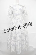 m petit by misako / トワルドジュイワンピース  ブルー S-25-09-02-042-LO-OP-HR-ZS