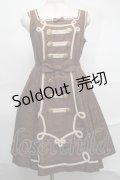 Angelic Pretty / Melty Whip Chocolateジャンパースカート  ブラウン S-25-09-02-044-AP-OP-HR-ZS