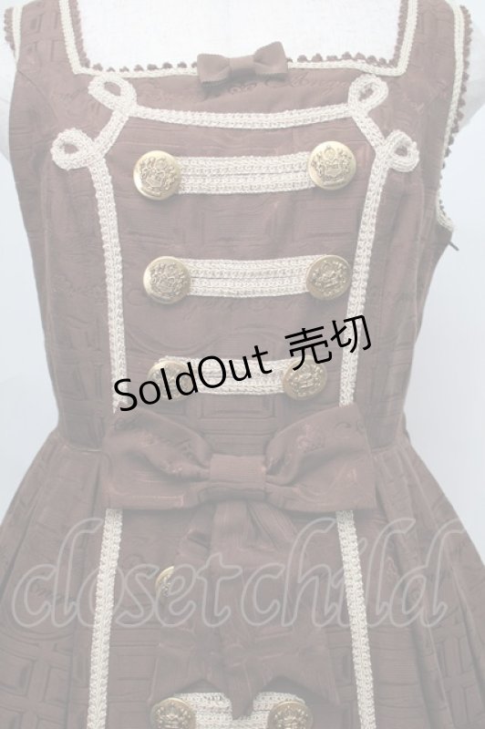 画像3: Angelic Pretty / Melty Whip Chocolateジャンパースカート  ブラウン S-25-09-02-044-AP-OP-HR-ZS (3)