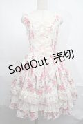 Angelic Pretty / Dramatic Roseジャンパースカート  オフ S-25-09-02-049-AP-OP-AS-ZS