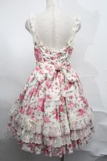 画像2: Angelic Pretty / Dramatic Roseジャンパースカート  オフ S-25-09-02-049-AP-OP-AS-ZS (2)