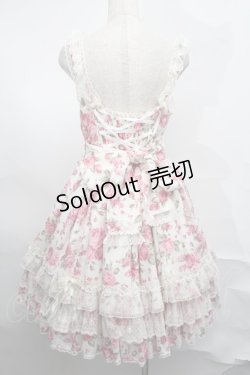 画像2: Angelic Pretty / Dramatic Roseジャンパースカート  オフ S-25-09-02-049-AP-OP-AS-ZS