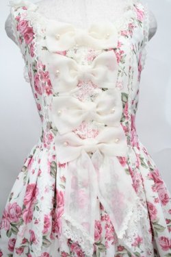 画像3: Angelic Pretty / Dramatic Roseジャンパースカート  オフ S-25-09-02-049-AP-OP-AS-ZS