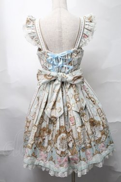 画像2: Angelic Pretty / Alice in WonderLandジャンパースカート  サックス S-25-09-02-051-AP-OP-AS-ZS