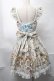 画像2: Angelic Pretty / Alice in WonderLandジャンパースカート  サックス S-25-09-02-051-AP-OP-AS-ZS (2)